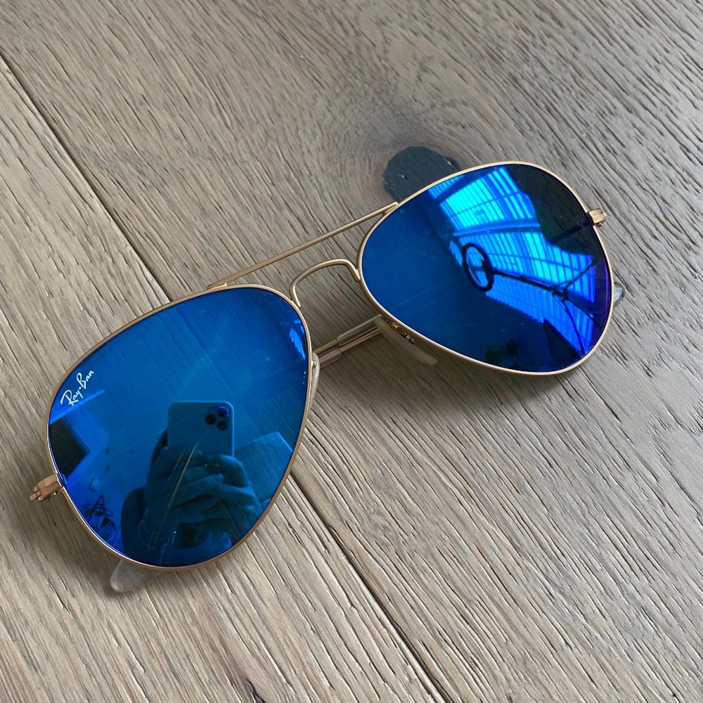 blue raybans